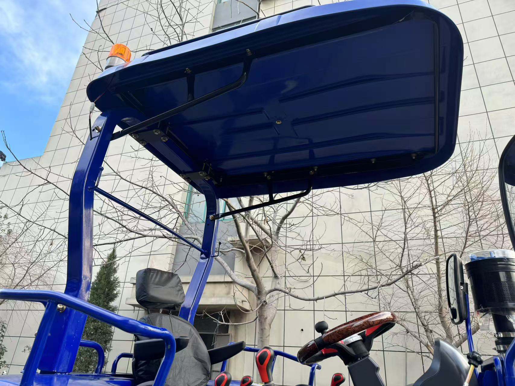 80HP 4WD Farm Tractor with Sunshade