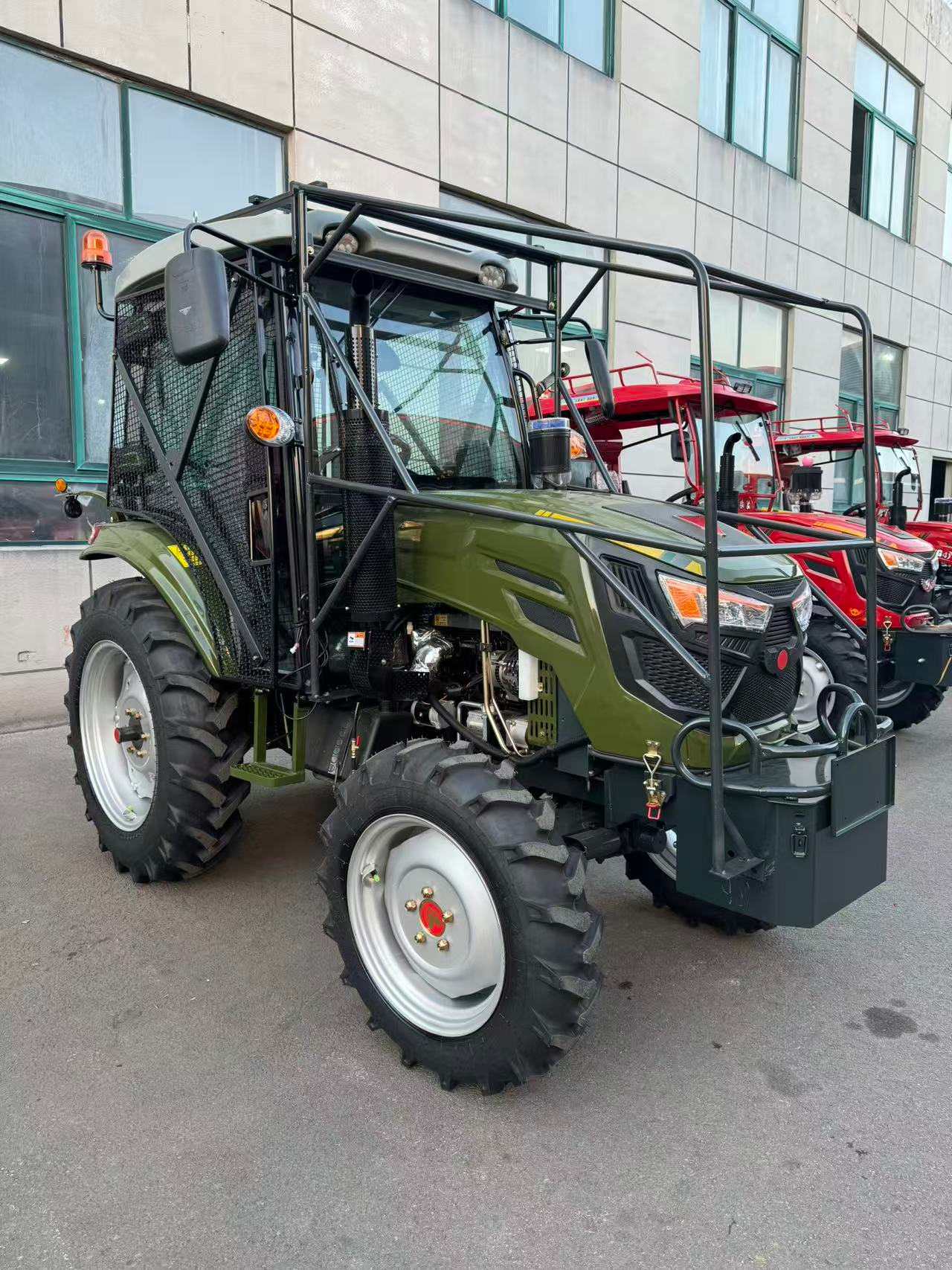 50HP 4WD with Cab and Guard Net