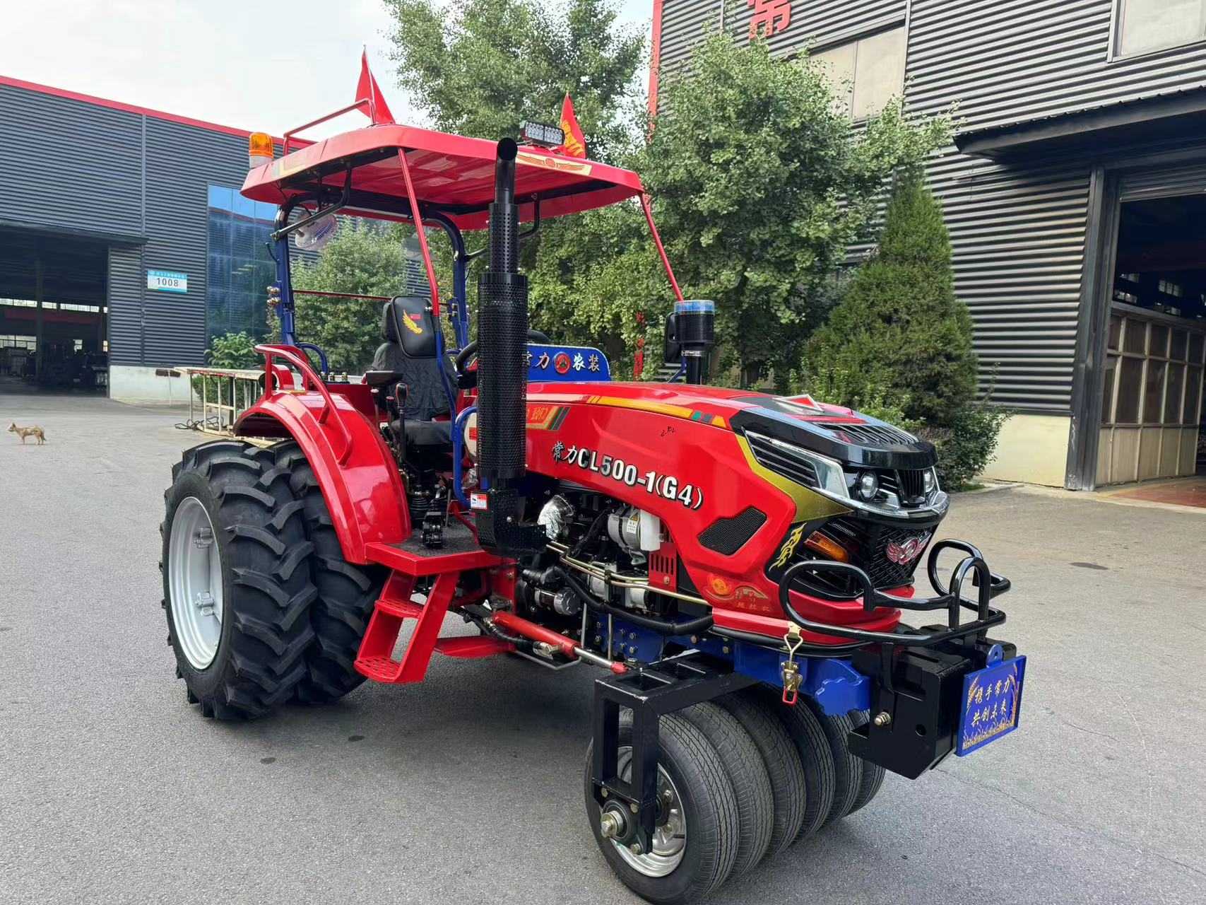 50HP Wheat Press Tractor Double Rear Wheel