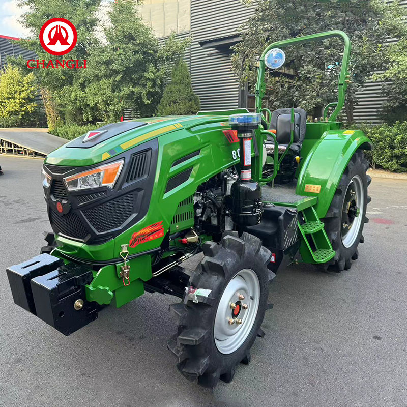 80HP 4WD Greenhouse Tractor