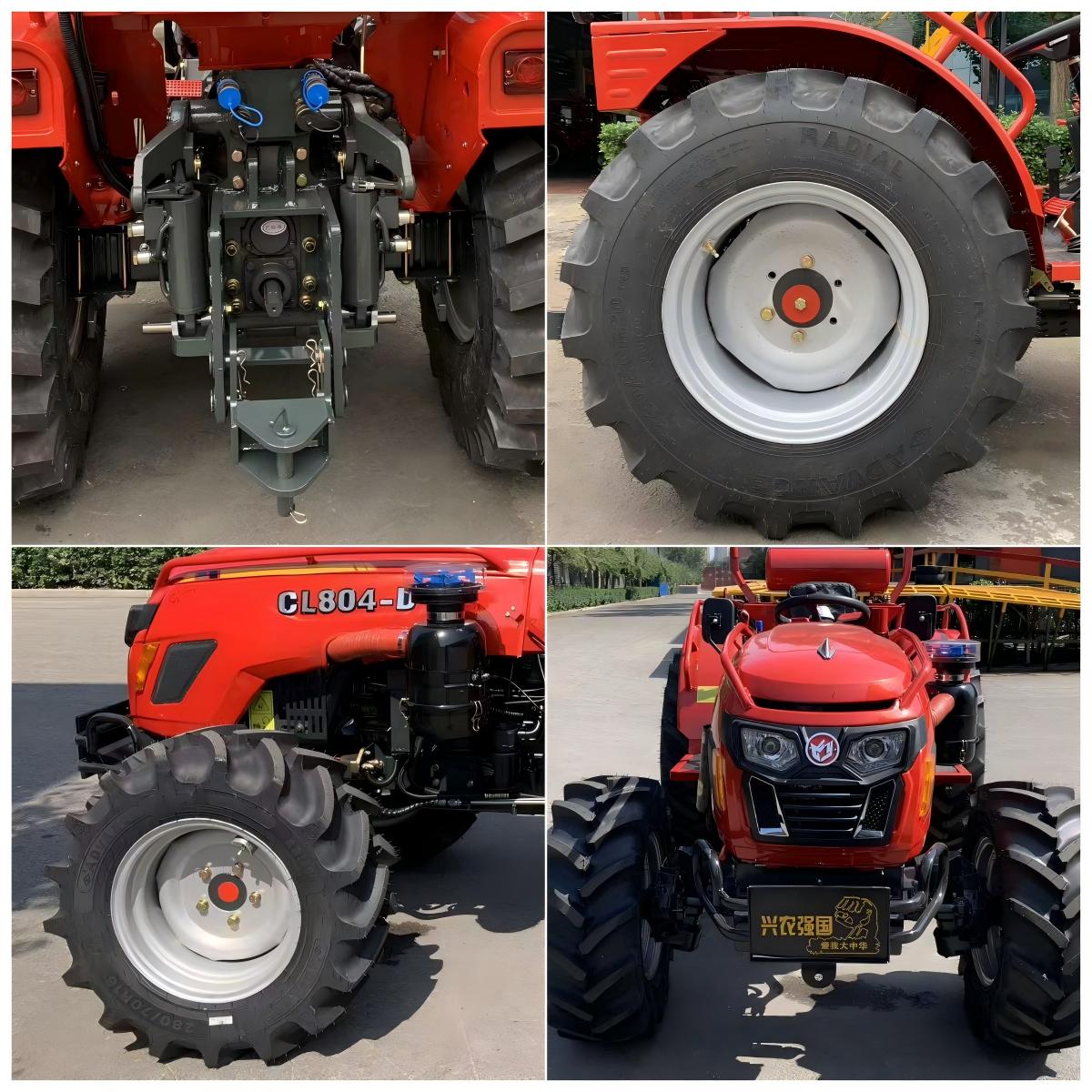 CL804-TE with Radial tyre