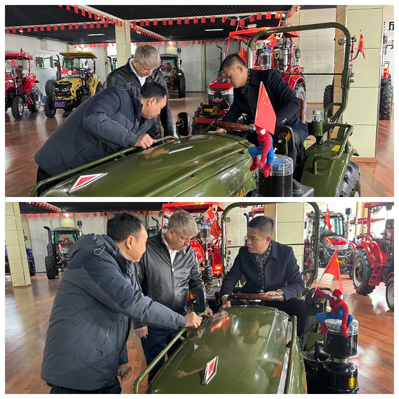 Russian Government Procurement Delegation Visits Changli Agricultural Machinery and Intends to Sign Cooperation Agreement on Tractor Purchase