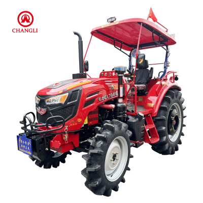 70HP 4WD Farm Paddy Wheel Tractor