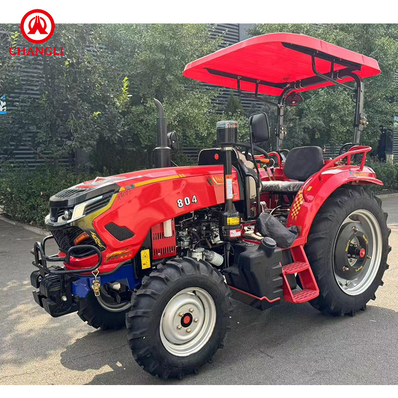 80HP 4WD Farm Tractor with Sunshade